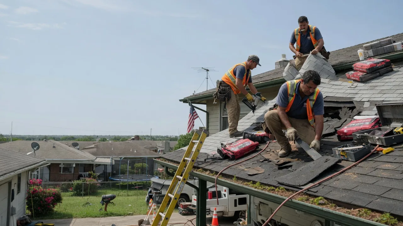 Roof Repair in Friendswood, TX near me